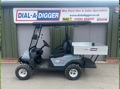 Electric Buggy hire and from Dial a Digger in Hampshire