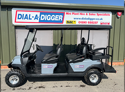 Electric Buggy hire and from Dial a Digger in Hampshire