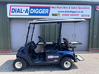 Ambulance Buggy and First Aid UTV hire from Dial a Digger in Hampshire