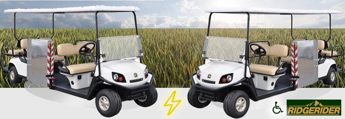 Wheelchair accessible and disabled friendly Electric Buggys and ATV for sale and for hire from RidgeRider